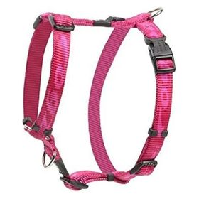 Rogz Alpinist Tuig Dokuma Pembe 1.1x23-37 cm Small Köpek Göğüs Tasması
