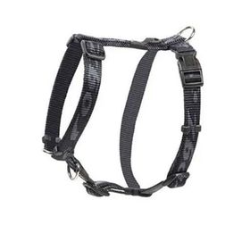 Rogz Alpinist Tuig Dokuma Siyah 1.6x32-52 cm Medium Köpek Göğüs Tasması