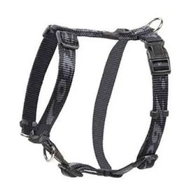 Rogz Alpinist Tuig Dokuma Siyah 2x45-75 cm Large Köpek Göğüs Tasması