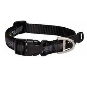 Rogz Fancy Dress Halsband Karışık Desenli Siyah 1.6x26-40 cm Medium Köpek Boyun Tasması