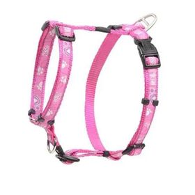 Rogz Fancy Dress Tuig Pati Desenli Pembe 2.5x60-100 cm Xlarge Köpek Göğüs Tasması