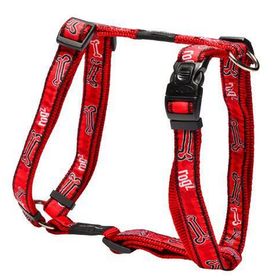 Rogz Kırmızı Kemik L 20 mm Köpek Göğüs Tasması
