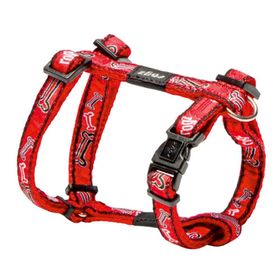 Rogz Kırmızı Kemik L 20 mm Köpek Göğüs Tasması