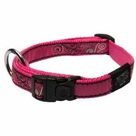 Rogz Pembe Kemik Desenli 16 mm M Boy Köpek Tasması