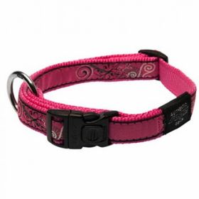 Rogz Pembe Kemik Desenli 16 mm M Boy Köpek Tasması