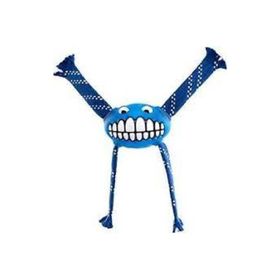 Rogz Toyz Grinz Flossy Gülen Surat Mavi 21 cm Medium Diş Bakım Köpek Oyuncağı