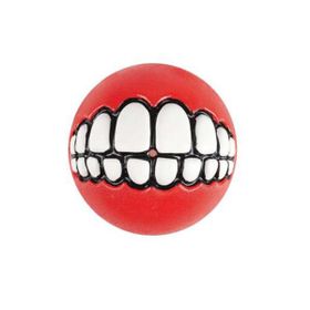 Rogz Toyz Grinz Ödül Hazneli Kırmızı 4.9 cm Small Köpek Oyun Topu