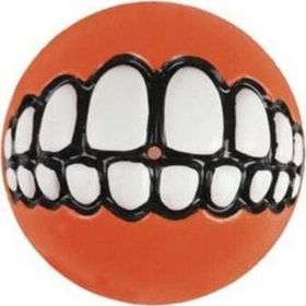 Rogz Toyz Grinz Ödül Hazneli Turuncu 6.4 cm Medium Köpek Oyun Topu