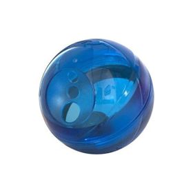 Rogz Toyz Tumbler Yavaş Besleme Ödül Hazneli Mavi 12 cm Köpek Oyun Topu
