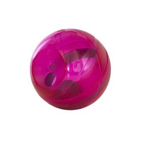 Rogz Toyz Tumbler Yavaş Besleme Ödül Hazneli Pembe 12 cm Köpek Oyun Topu