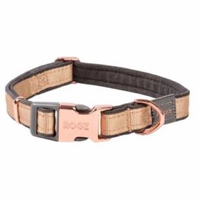 Rogz Urban Halsband Gold 1.6x20-31 cm Köpek Boyun Tasması