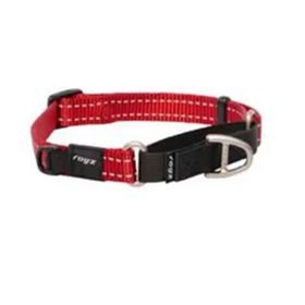 Rogz Utility Control Web Halsband Güvenlikli Dokuma Kırmızı 1.6x31-45 cm Medium Köpek Boyun Tasması