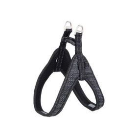 Rogz Utility Fast Fit Tuig Dolgulu Siyah 1.6x47 cm Small Medium Köpek Göğüs Tasması