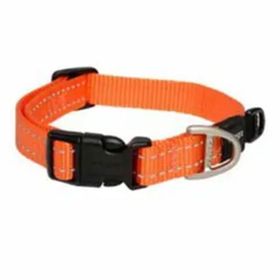 Rogz Utility Halsband Turuncu 1.1x20-31 cm Dokuma Köpek Boyun Tasması