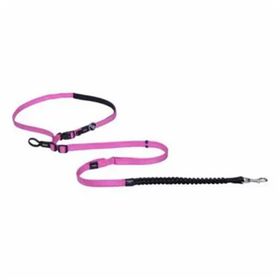 Rogz Utility Handsfree Lijn Pembe 2x150-210 cm Dokuma Köpek Gezdirme Kayışı