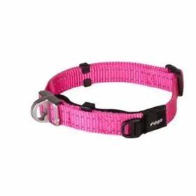 Rogz Utility Safety Halsband Pembe 2.5x42-66 cm Güvenlikli Dokuma Kedi Boyun Tasması