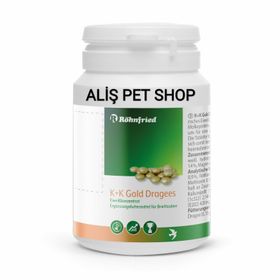 Röhnfried K+K 100 Adet Gold Dragees Altın Kaplamalı Hayvansal Protein Hapı