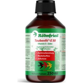 Röhnfried Taubenfit E-50 250 ml Selenyum Kafes Kuşu Üreme Vitamini Takviyesi