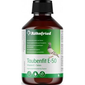 Röhnfried Taubenfit E-50 250 ml Selenyum Kafes Kuşu Üreme Vitamini Takviyesi
