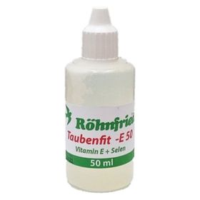 Röhnfried Taubenfit E-50 50 ml Selenyum Kafes Kuşu Üreme Vitamini Takviyesi