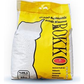 Rokko Naturel Ultra Topaklaşan Kalın 10 lt Kedi Kumu