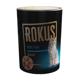 Rokus 410 gr Balık Etli Kedi Konserve Mama