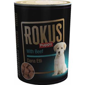 Rokus 410 gr Biftekli Yavru Köpek Konserve Maması