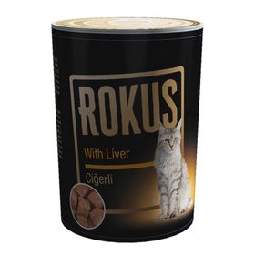 Rokus 410 gr Ciğerli Kedi Konservesi