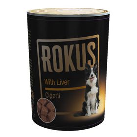 Rokus 410 gr Ciğerli Köpek Konservesi