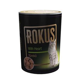 Rokus 410 gr Yürekli Kedi Konservesi