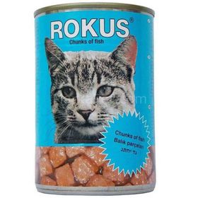 Rokus Balıklı 410 gr Konserve Kedi Maması
