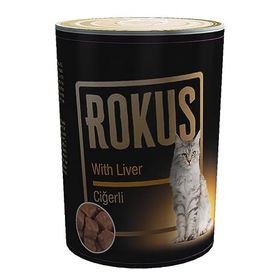 Rokus Ciğerli 24x410 gr Konserve Kedi Maması