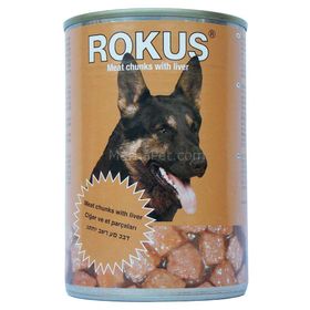 Rokus Ciğerli 410 gr Köpek Konserve Maması