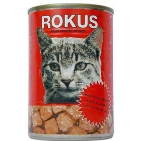 Rokus Ciğerli 6x410 gr Kedi Konservesi
