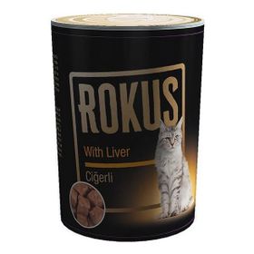 Rokus Ciğerli Yetişkin 410 gr Konserve Kedi Maması