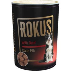 Rokus Dana Etli 12x410 gr Köpek Konserve Maması