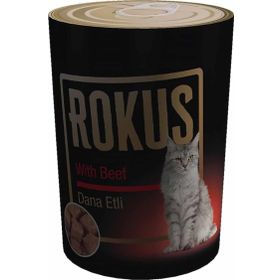 Rokus Dana Etli 24x410 gr Konserve Kedi Maması