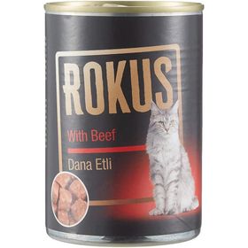 Rokus Dana Etli 410 gr Kedi Konserve Maması