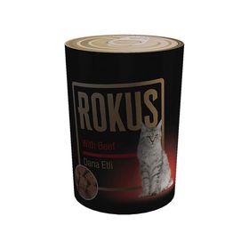 Rokus Dana Etli 410 gr Kedi Konserve Maması