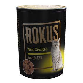 Rokus ROK240410CNACA1 Tavuklu ve Sığır Etli 410 gr Kedi Konservesi