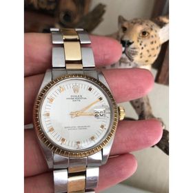Rolex Oyster Perpetual Date 1505 Altın Çelik Kol Saati