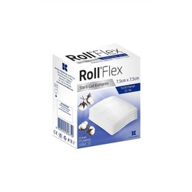 Rolflex 7.5 x 7.5 cm 25'li Steril Hidrofil Gaz Bezi