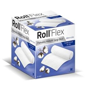 Roll 10 cm 1.5 m 25 Adet Flex Sargı Bezi