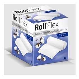 Roll 10 cm 1.5 mt Hidrofil Flex Sargı Bezi