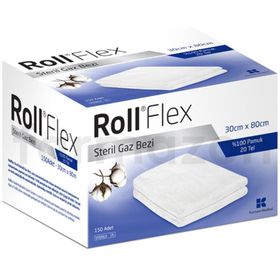 Roll 30 cm x 80 cm 150 Adet Flex Steril Gazlı Bez