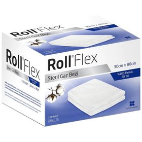 Roll 30 cm x 80 cm 150 Adet Flex Steril Gazlı Bez