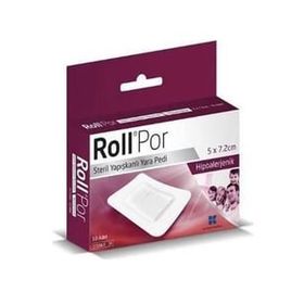 Roll 5 x 7,2 cm Por Steril Yapışkanlı Yara Bandı