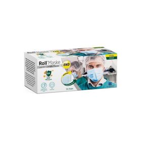 Roll 50'li 3 Katlı Telli Cerrahi Maske