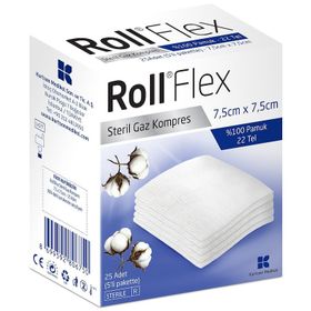 Roll 8699592806750 7.5x7.5 cm 25'li Flex Gaz Kompres