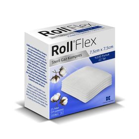 Roll 8699592806750 7.5x7.5 cm 25'li Flex Gaz Kompres